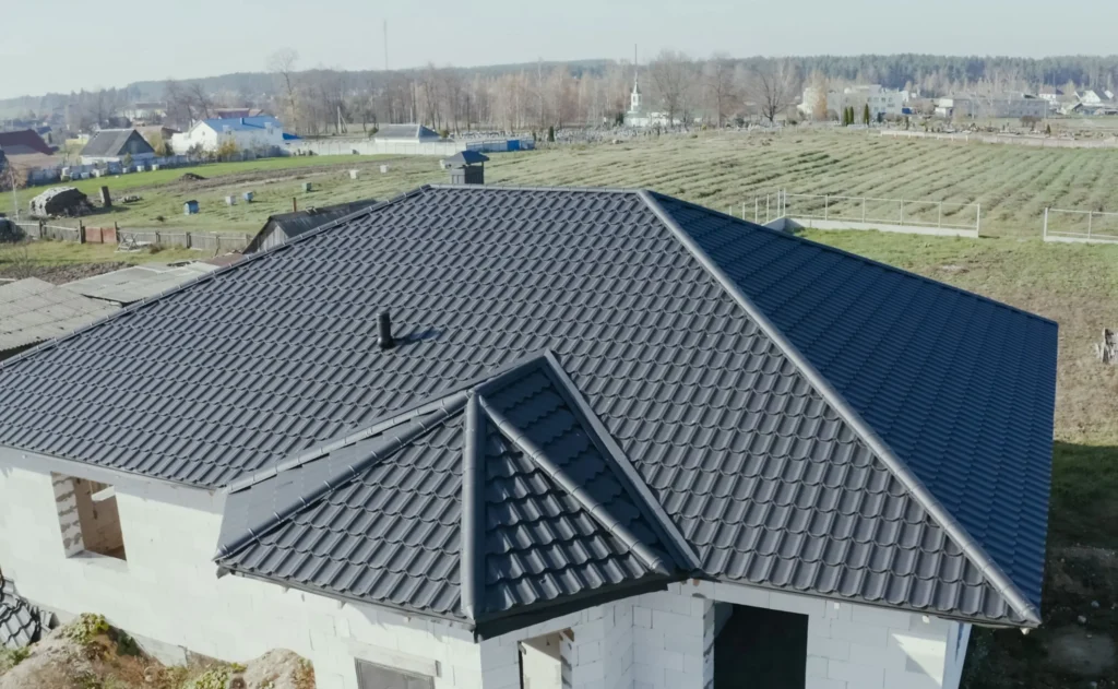 Top View of Roofing Tiles in Texas - TSG Roofing
