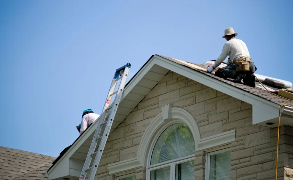 Newly Installed Roof Shingles in Texas - TSG Roofing
